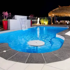 Piscina Moderna Fibra Oasis 1,65x3,9×1-1,8mts