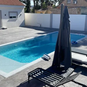 Piscina Rectangular Fibra Modelo Malibu