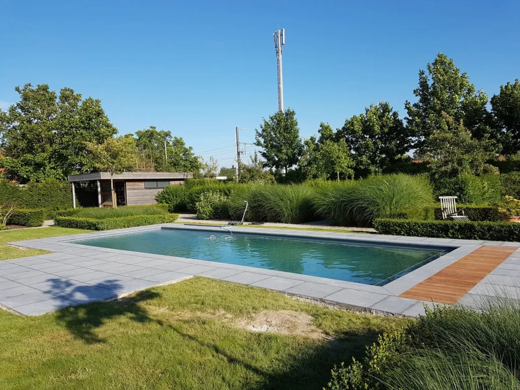 Piscina Rectangular Fibra Modelo Platinum 10,4x4,25x1,45mts con Autocover-6